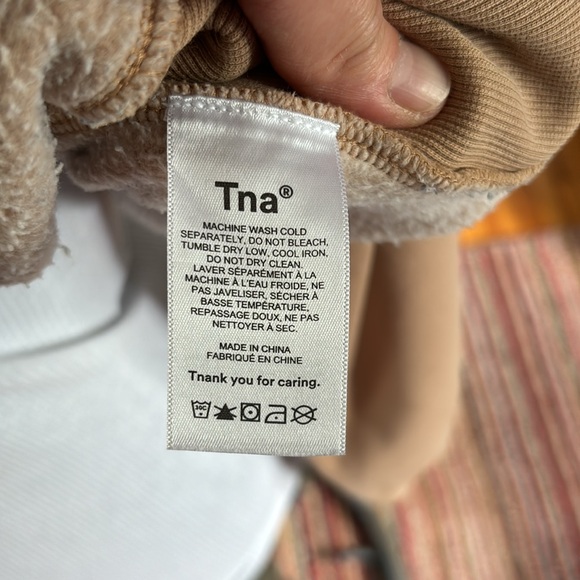 TNA cropped crewneck sweatshirt - Picture 4 of 5